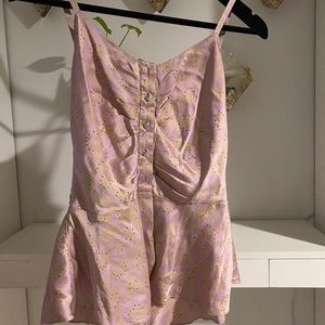 Perry Ellis silk top